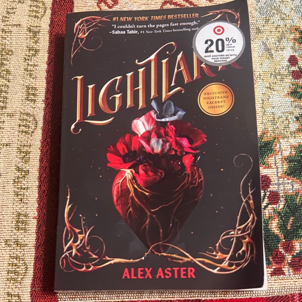 Lightlark Hardcover Book by Alex Aster